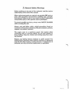 1999 EE Johnson Outboards 25, 35 3-Cylinder Service Manual, Page 8