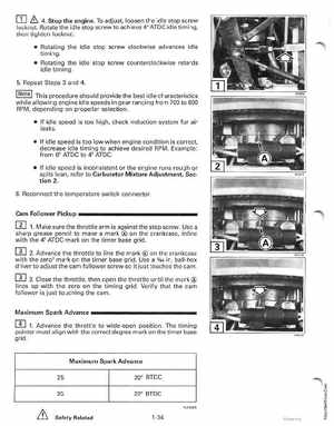 1999 EE Johnson Outboards 25, 35 3-Cylinder Service Manual, Page 40