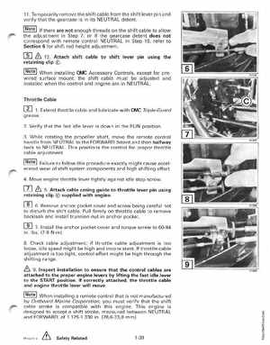 1999 EE Johnson Outboards 25, 35 3-Cylinder Service Manual, Page 45