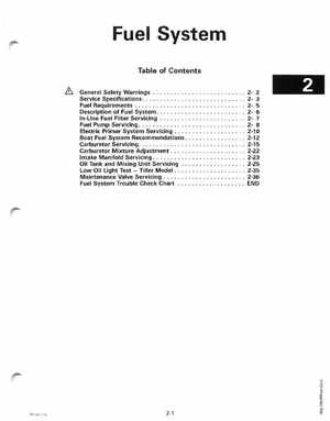 1999 EE Johnson Outboards 25, 35 3-Cylinder Service Manual, Page 50