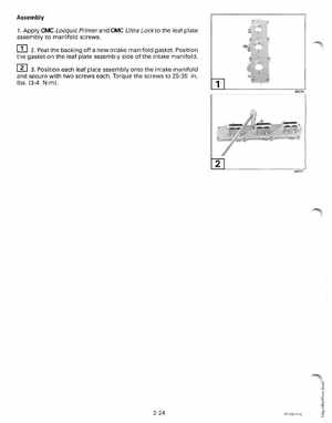 1999 EE Johnson Outboards 25, 35 3-Cylinder Service Manual, Page 73