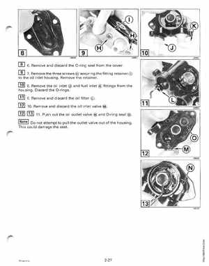 1999 EE Johnson Outboards 25, 35 3-Cylinder Service Manual, Page 76