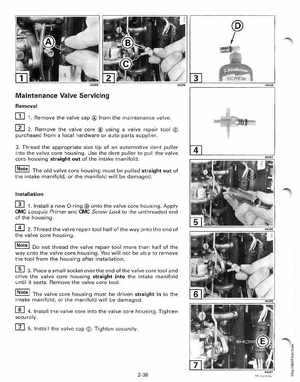 1999 EE Johnson Outboards 25, 35 3-Cylinder Service Manual, Page 85