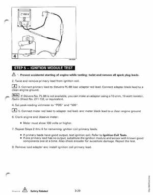 1999 EE Johnson Outboards 25, 35 3-Cylinder Service Manual, Page 117