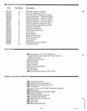 1999 EE Johnson Outboards 25, 35 3-Cylinder Service Manual, Page 122