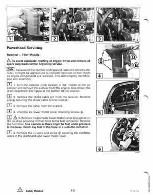 1999 EE Johnson Outboards 25, 35 3-Cylinder Service Manual, Page 126