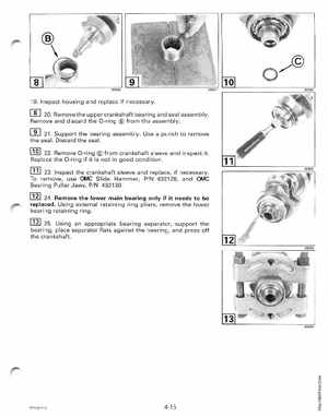 1999 EE Johnson Outboards 25, 35 3-Cylinder Service Manual, Page 133
