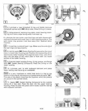 1999 EE Johnson Outboards 25, 35 3-Cylinder Service Manual, Page 138
