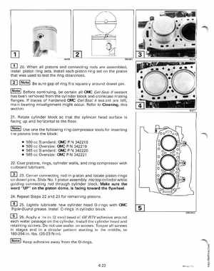 1999 EE Johnson Outboards 25, 35 3-Cylinder Service Manual, Page 140