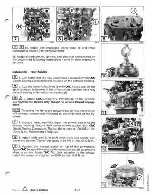 1999 EE Johnson Outboards 25, 35 3-Cylinder Service Manual, Page 145