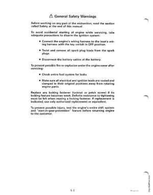 1999 EE Johnson Outboards 25, 35 3-Cylinder Service Manual, Page 161