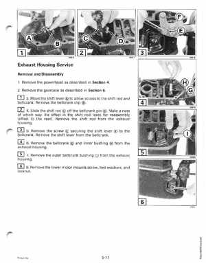 1999 EE Johnson Outboards 25, 35 3-Cylinder Service Manual, Page 170