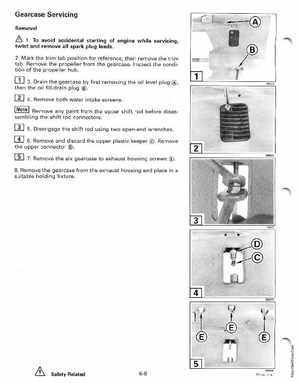 1999 EE Johnson Outboards 25, 35 3-Cylinder Service Manual, Page 188