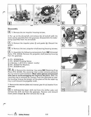 1999 EE Johnson Outboards 25, 35 3-Cylinder Service Manual, Page 189