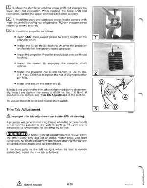 1999 EE Johnson Outboards 25, 35 3-Cylinder Service Manual, Page 200