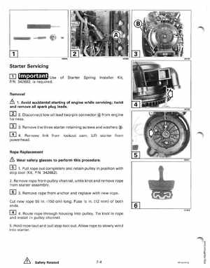 1999 EE Johnson Outboards 25, 35 3-Cylinder Service Manual, Page 207