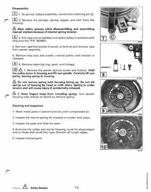 1999 EE Johnson Outboards 25, 35 3-Cylinder Service Manual, Page 208