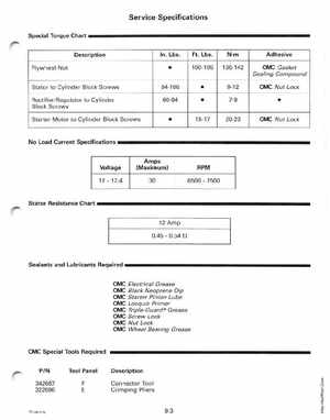 1999 EE Johnson Outboards 25, 35 3-Cylinder Service Manual, Page 213