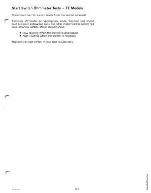 1999 EE Johnson Outboards 25, 35 3-Cylinder Service Manual, Page 217