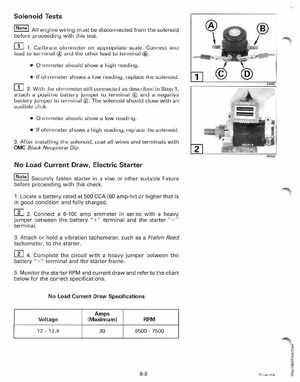 1999 EE Johnson Outboards 25, 35 3-Cylinder Service Manual, Page 218