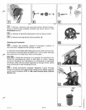 1999 EE Johnson Outboards 25, 35 3-Cylinder Service Manual, Page 221