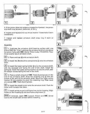 1999 EE Johnson Outboards 25, 35 3-Cylinder Service Manual, Page 222