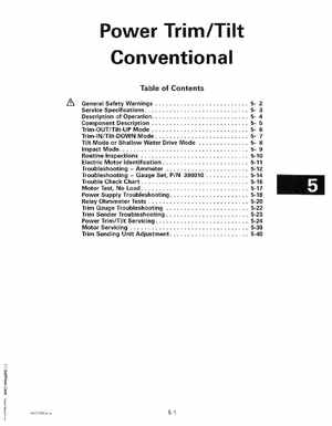 1999 "EE" Outboards Accessories Service Manual, P/N 787026, Page 120