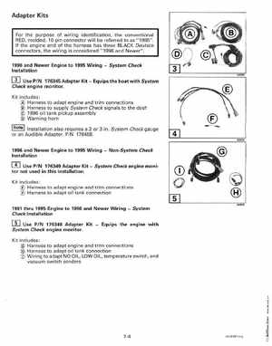 1999 "EE" Outboards Accessories Service Manual, P/N 787026, Page 196