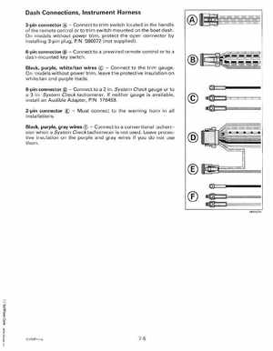 1999 "EE" Outboards Accessories Service Manual, P/N 787026, Page 197