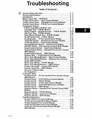 1999 Evinrude "EE" Electric Outboards Service Manual, P/N 787021, Page 18