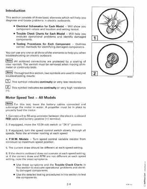 1999 Evinrude "EE" Electric Outboards Service Manual, P/N 787021, Page 21