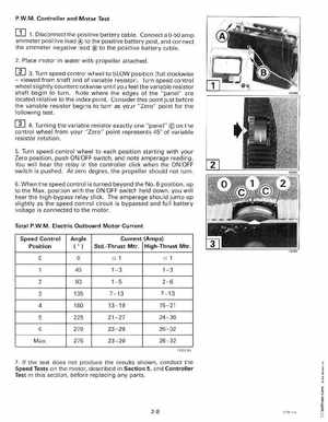 1999 Evinrude "EE" Electric Outboards Service Manual, P/N 787021, Page 25