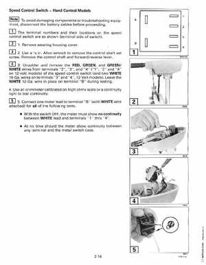 1999 Evinrude "EE" Electric Outboards Service Manual, P/N 787021, Page 33
