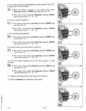 1999 Evinrude "EE" Electric Outboards Service Manual, P/N 787021, Page 34