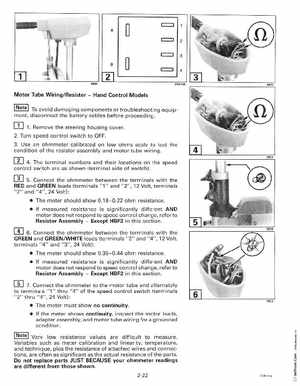 1999 Evinrude "EE" Electric Outboards Service Manual, P/N 787021, Page 39