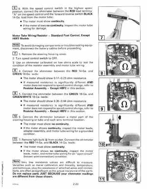 1999 Evinrude "EE" Electric Outboards Service Manual, P/N 787021, Page 40