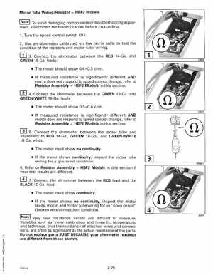 1999 Evinrude "EE" Electric Outboards Service Manual, P/N 787021, Page 42