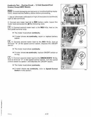 1999 Evinrude "EE" Electric Outboards Service Manual, P/N 787021, Page 48
