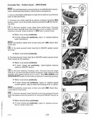 1999 Evinrude "EE" Electric Outboards Service Manual, P/N 787021, Page 54
