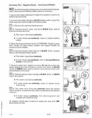 1999 Evinrude "EE" Electric Outboards Service Manual, P/N 787021, Page 58
