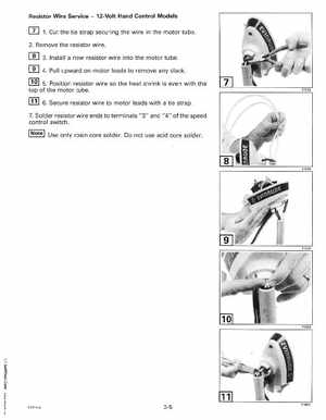 1999 Evinrude "EE" Electric Outboards Service Manual, P/N 787021, Page 70