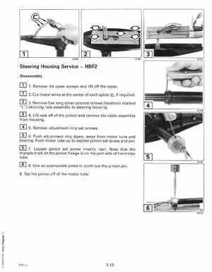 1999 Evinrude "EE" Electric Outboards Service Manual, P/N 787021, Page 78