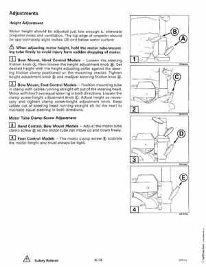 1999 Evinrude "EE" Electric Outboards Service Manual, P/N 787021, Page 105