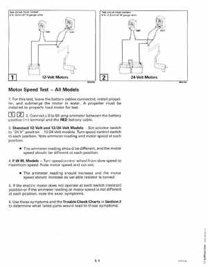 1999 Evinrude "EE" Electric Outboards Service Manual, P/N 787021, Page 109
