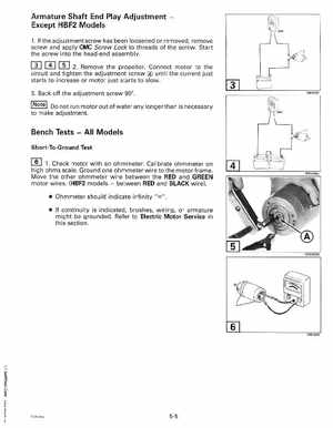 1999 Evinrude "EE" Electric Outboards Service Manual, P/N 787021, Page 110