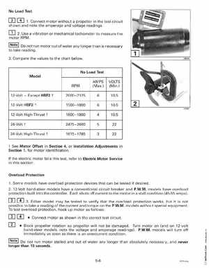 1999 Evinrude "EE" Electric Outboards Service Manual, P/N 787021, Page 111