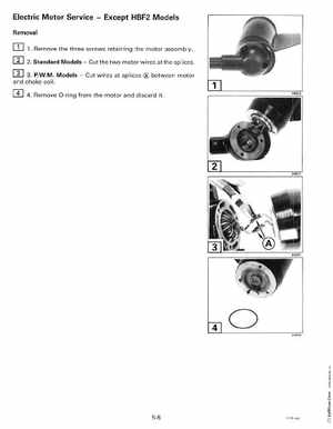 1999 Evinrude "EE" Electric Outboards Service Manual, P/N 787021, Page 113