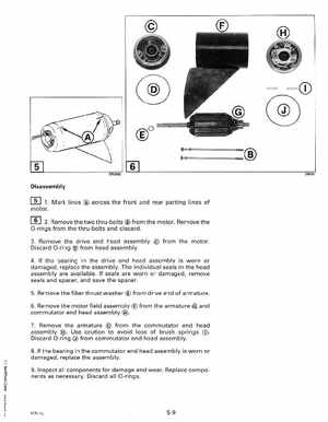 1999 Evinrude "EE" Electric Outboards Service Manual, P/N 787021, Page 114