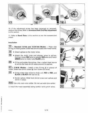 1999 Evinrude "EE" Electric Outboards Service Manual, P/N 787021, Page 118