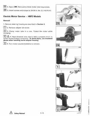 1999 Evinrude "EE" Electric Outboards Service Manual, P/N 787021, Page 119